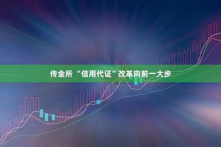 传金所 “信用代证”改革向前一大步